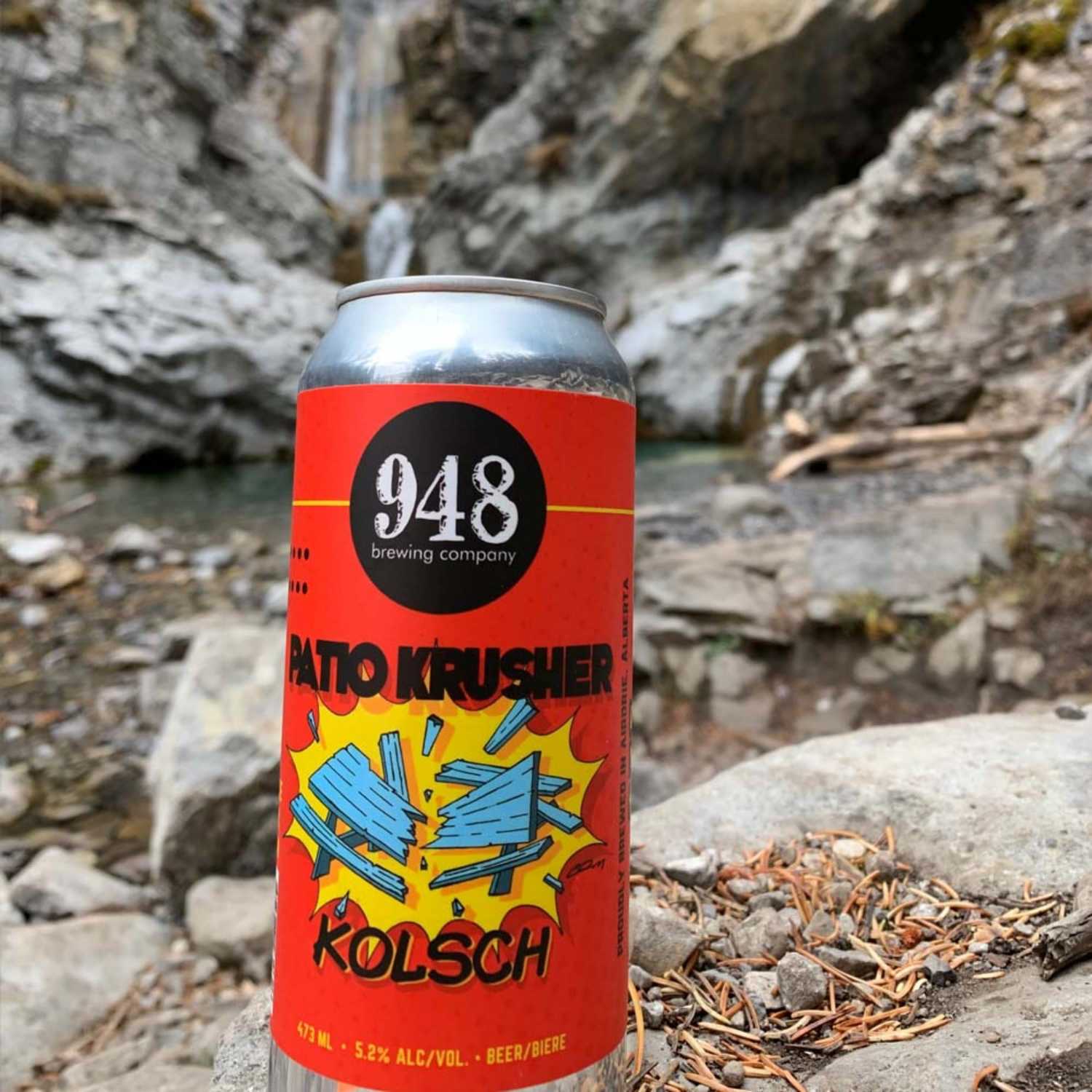 948 Patio Krusher beer can